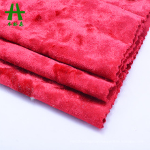 Mulinsen Textile Plain Dyed KS Ice Velvet Knitted 92 Polyester 8 Spandex Fabric
